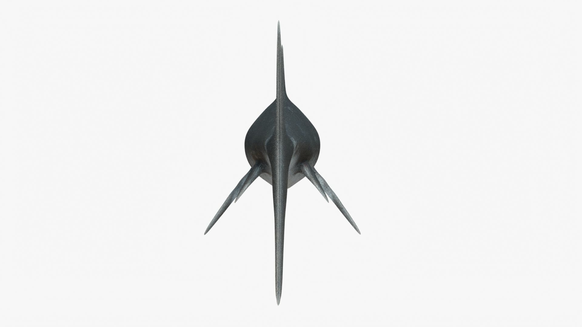 8K Realistic Ichthyosaurus Low-poly 3D model_5
