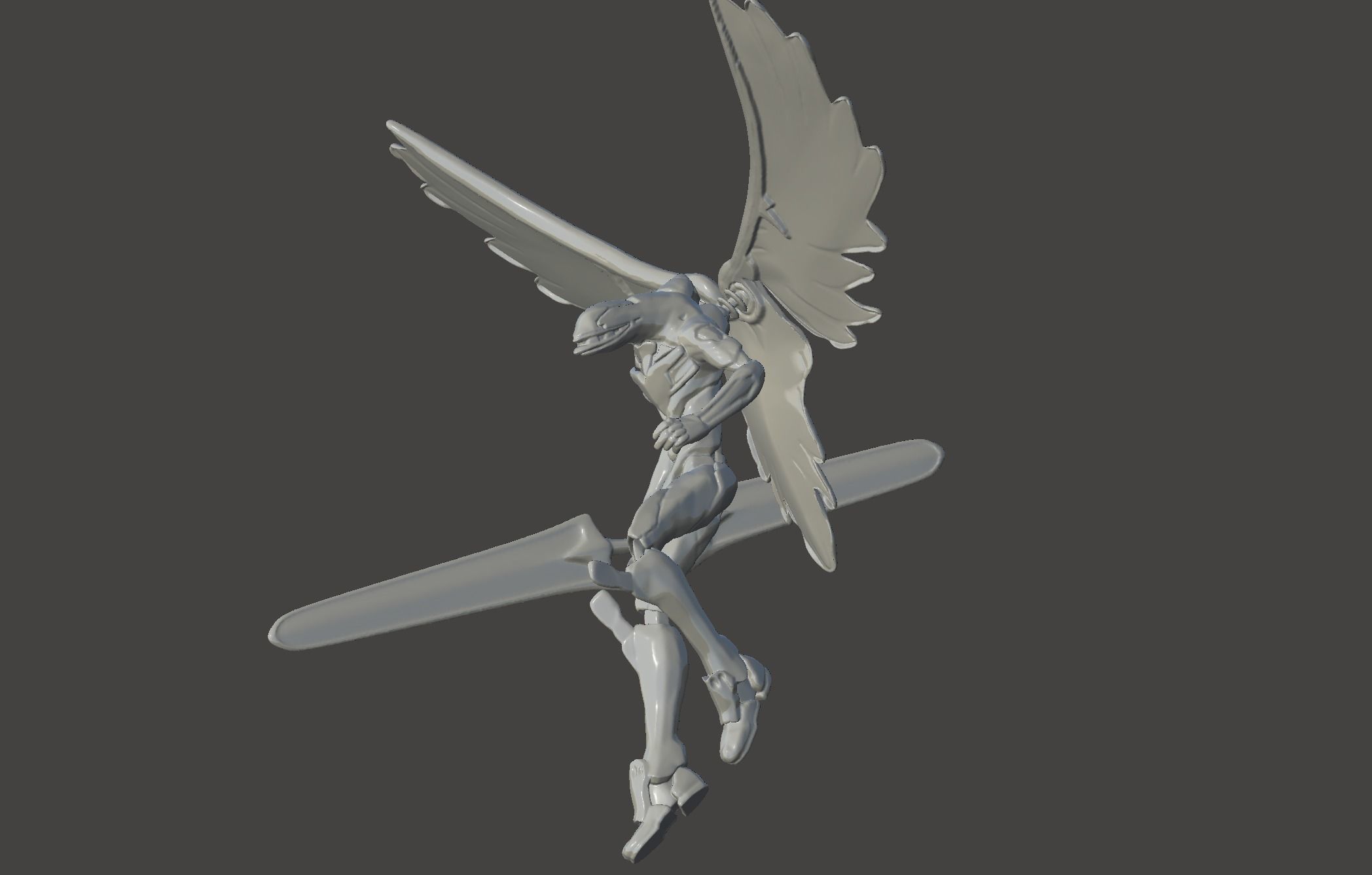 End Of Evangelion Mass Production Eva MASS PRODUCTION EVA UNIT 05 - END OF EVANGELION NEON GENESIS 3D model