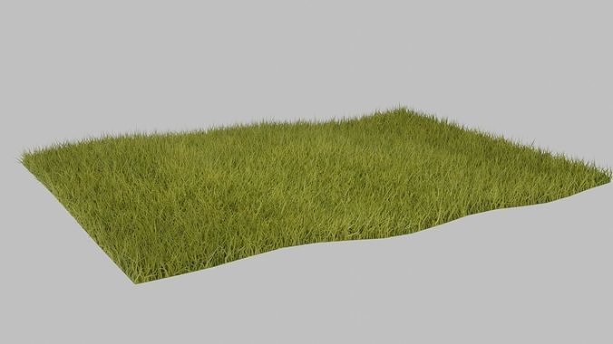 Grass for render Low-poly 3D model