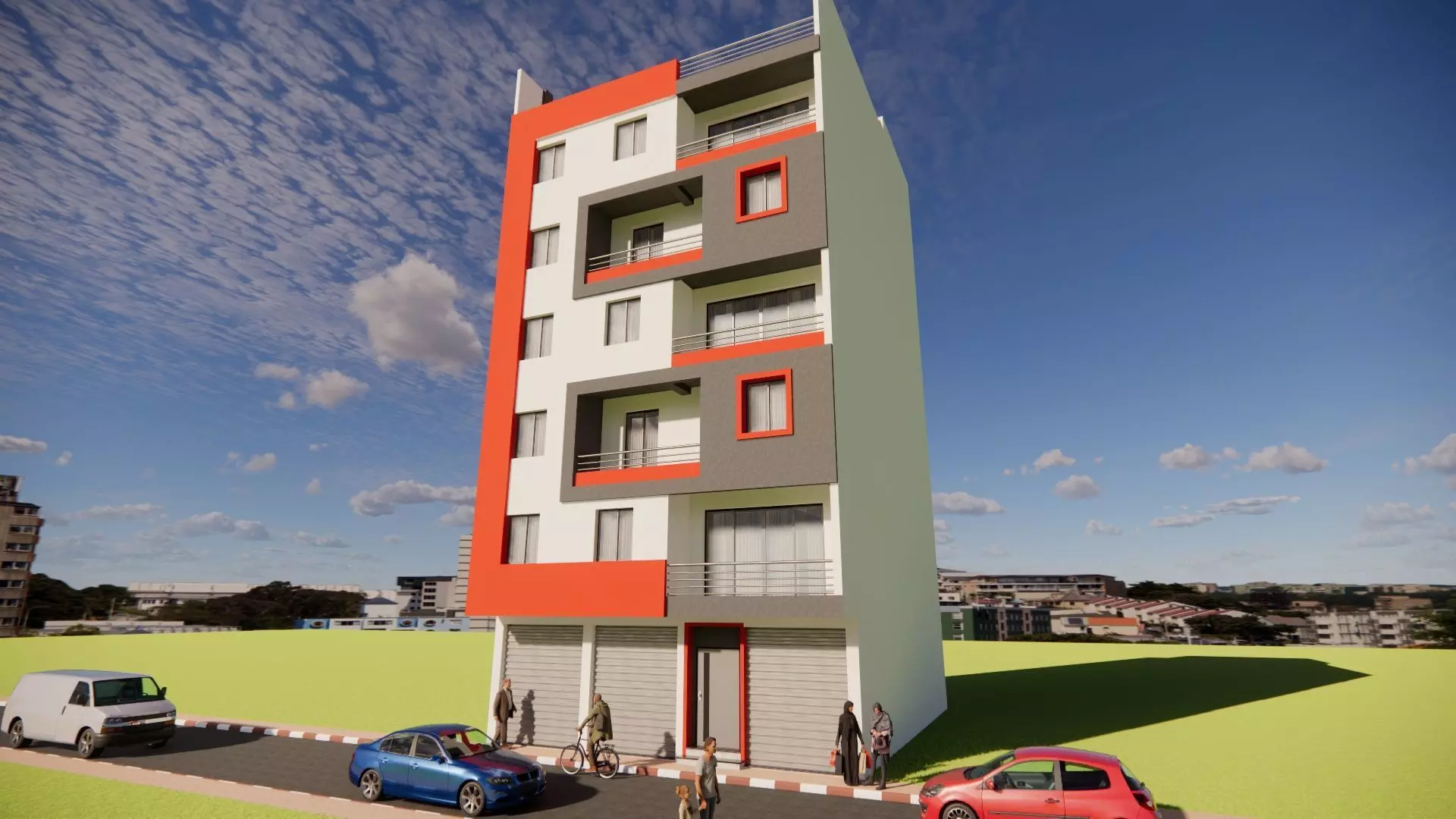 building Free 3D model