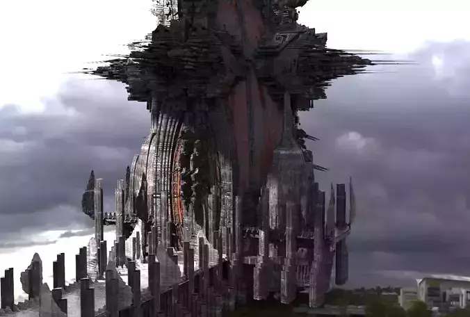 Cyberpunk Union Elite Towers