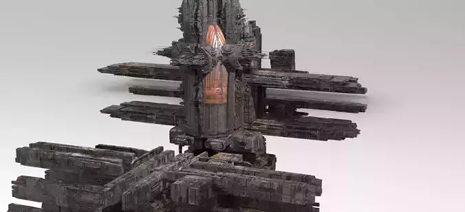 Cyberpunk Relay distruptor Tower 1  