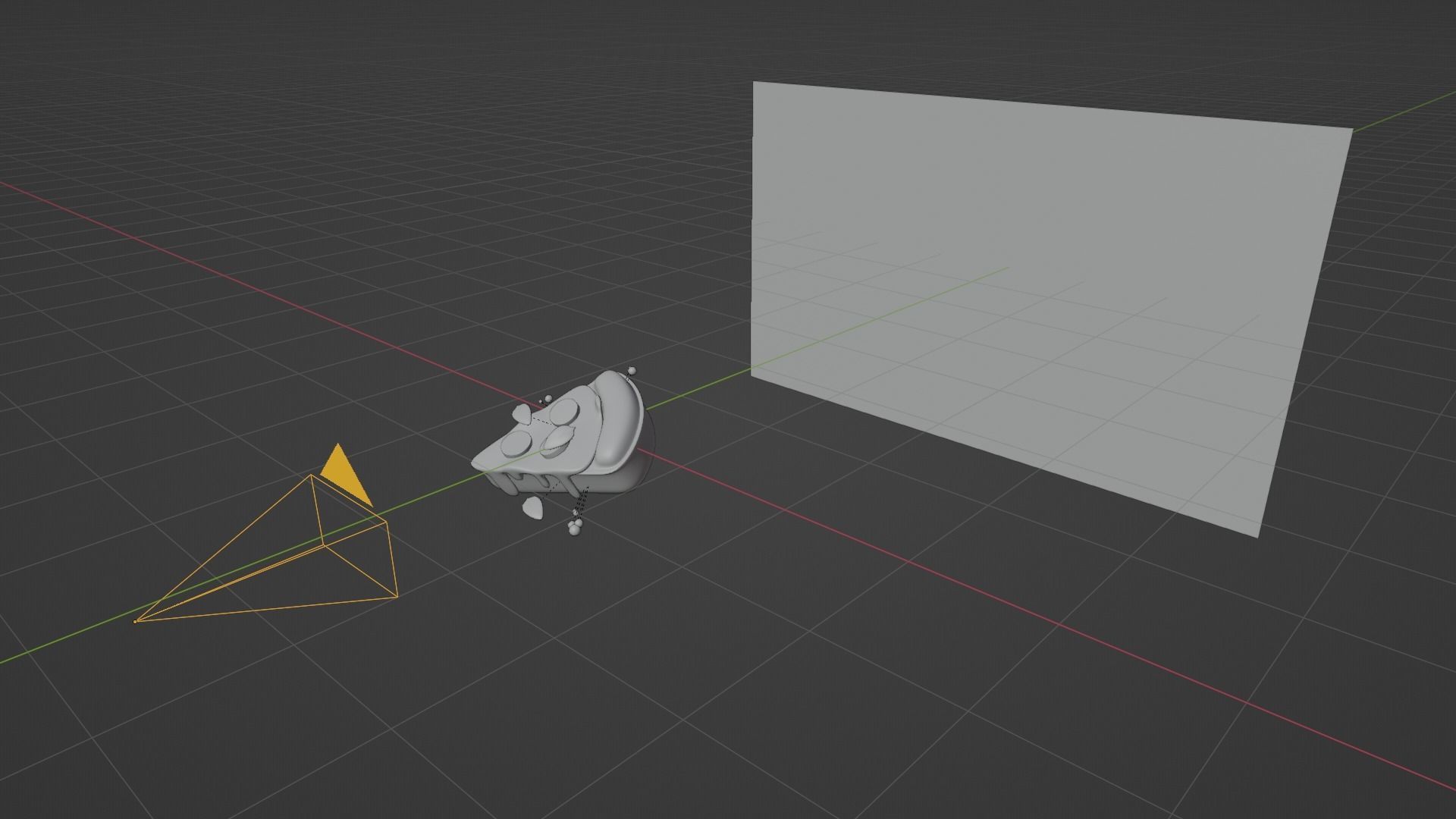 Cartoon Pizza Slice 3D Model - Stylized Low Poly Food Low-poly 3D model_10