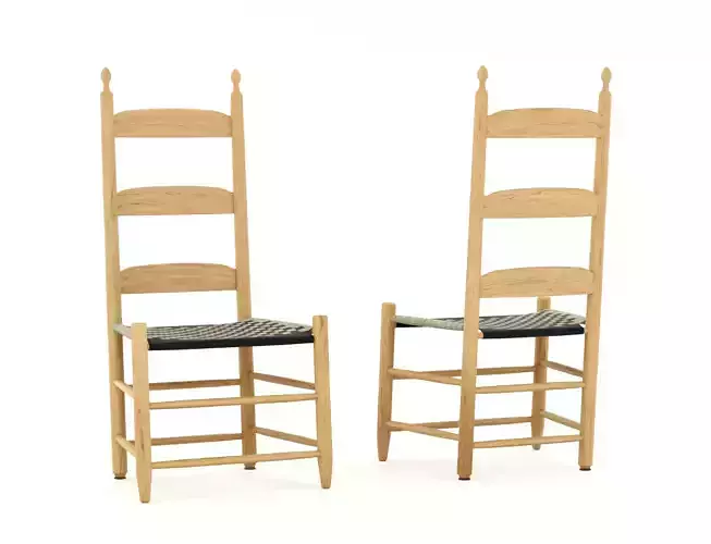 Shaker Chair 3D model