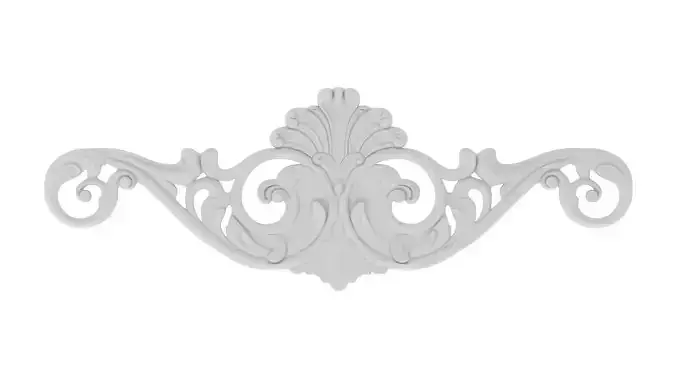 Cartouche Ornament 010 3D model