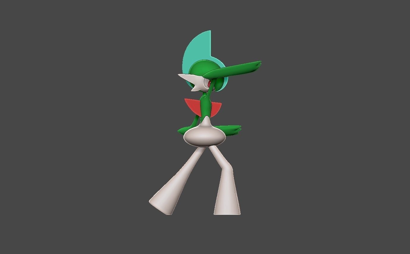 POKEMON GALLADE 3D print model_7