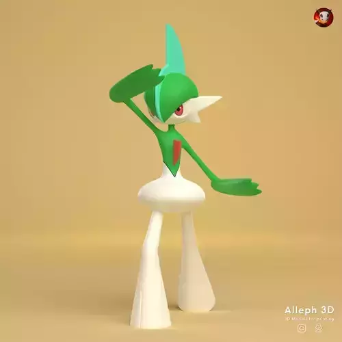 POKEMON GALLADE 3D print model
