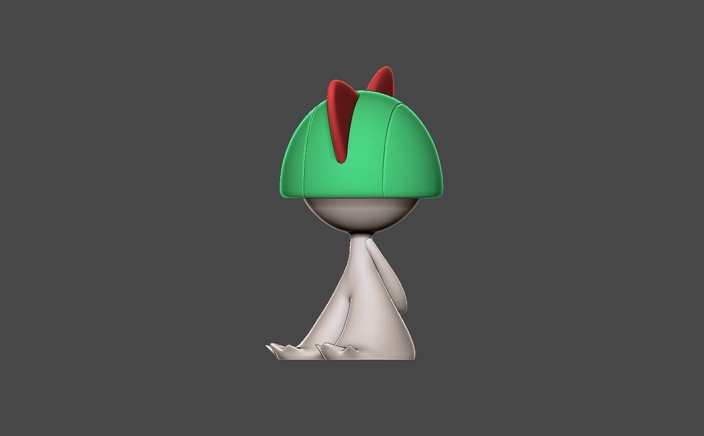 Pokemon ralts evolution pack 3D print model_20
