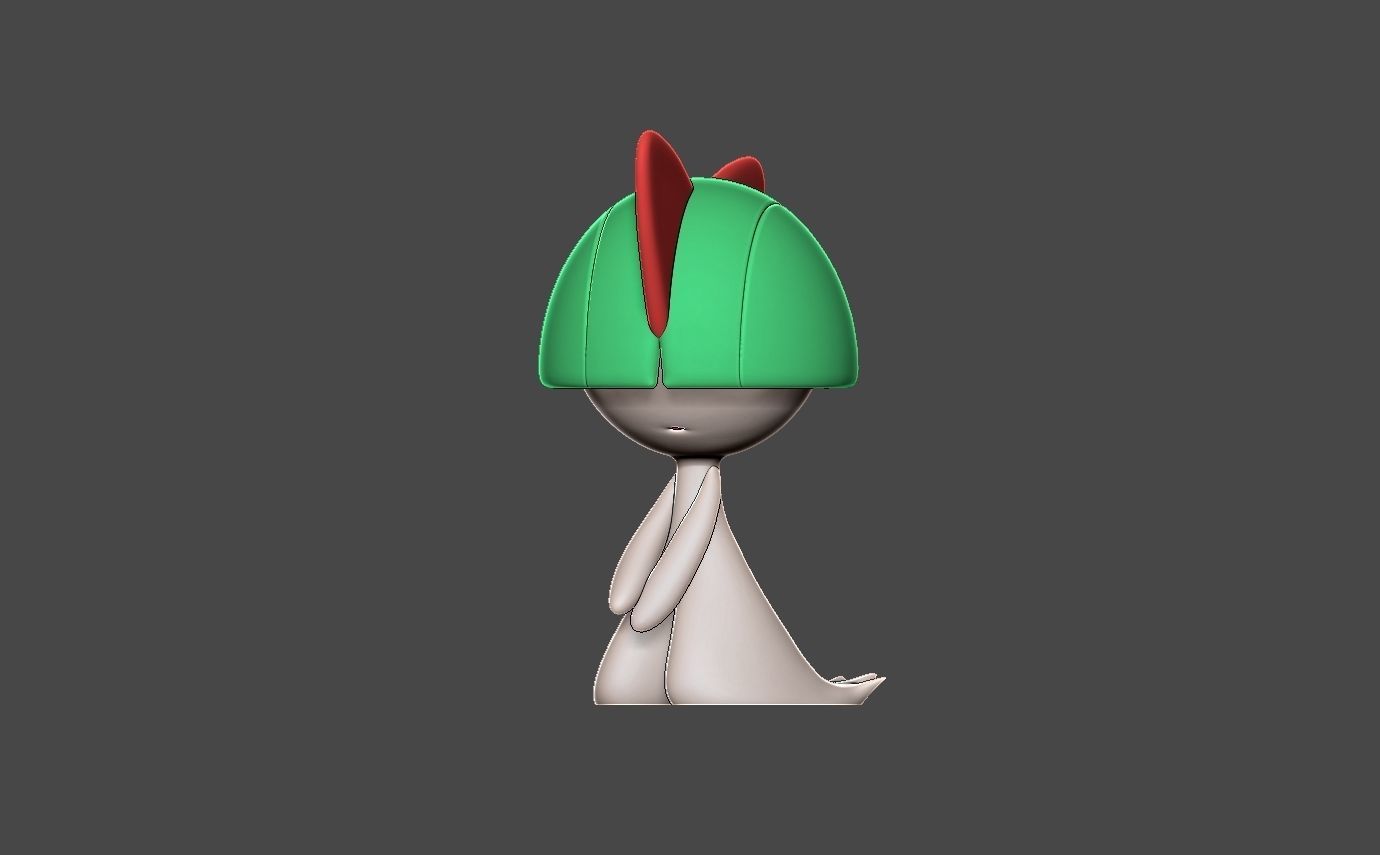 Pokemon ralts evolution pack 3D print model_36