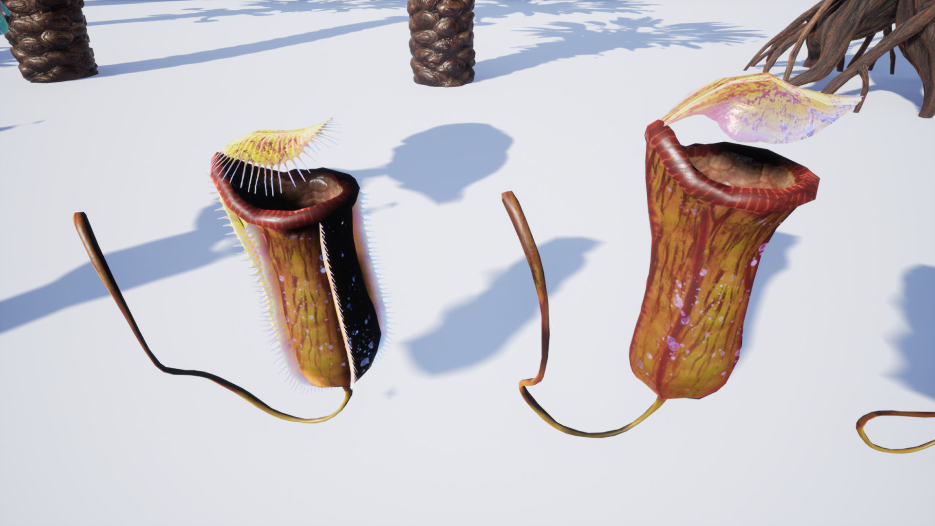 Tropical Alien Jungle - Fantasy Forest Environment - Unreal Low-poly 3D model_69