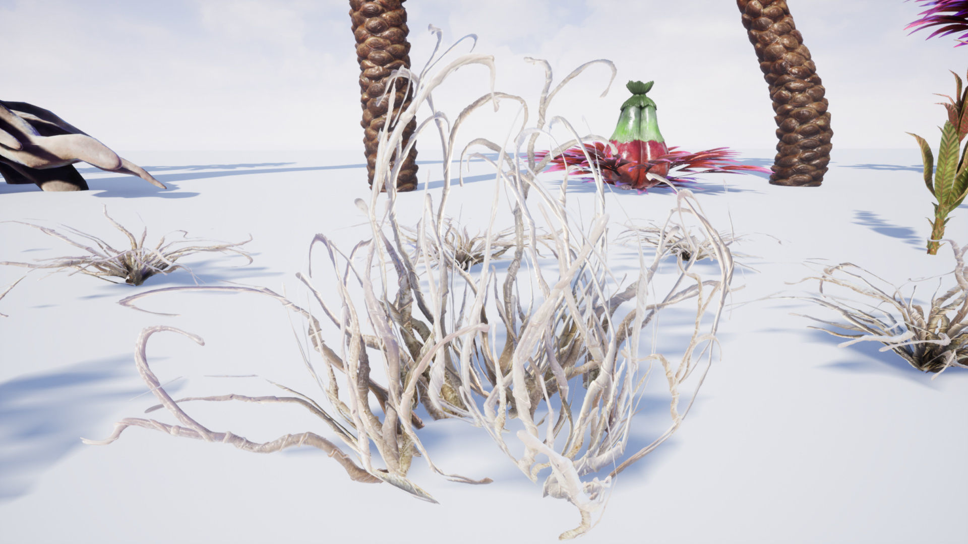 Tropical Alien Jungle - Fantasy Forest Environment - Unreal Low-poly 3D model_58