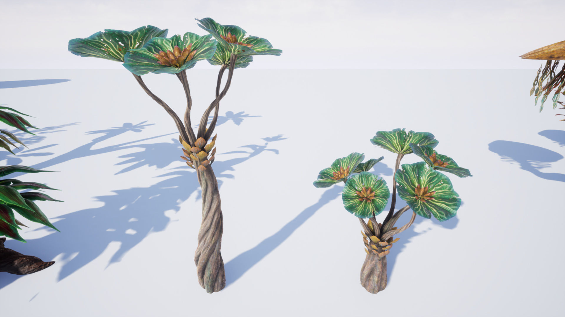 Tropical Alien Jungle - Fantasy Forest Environment - Unreal Low-poly 3D model_44