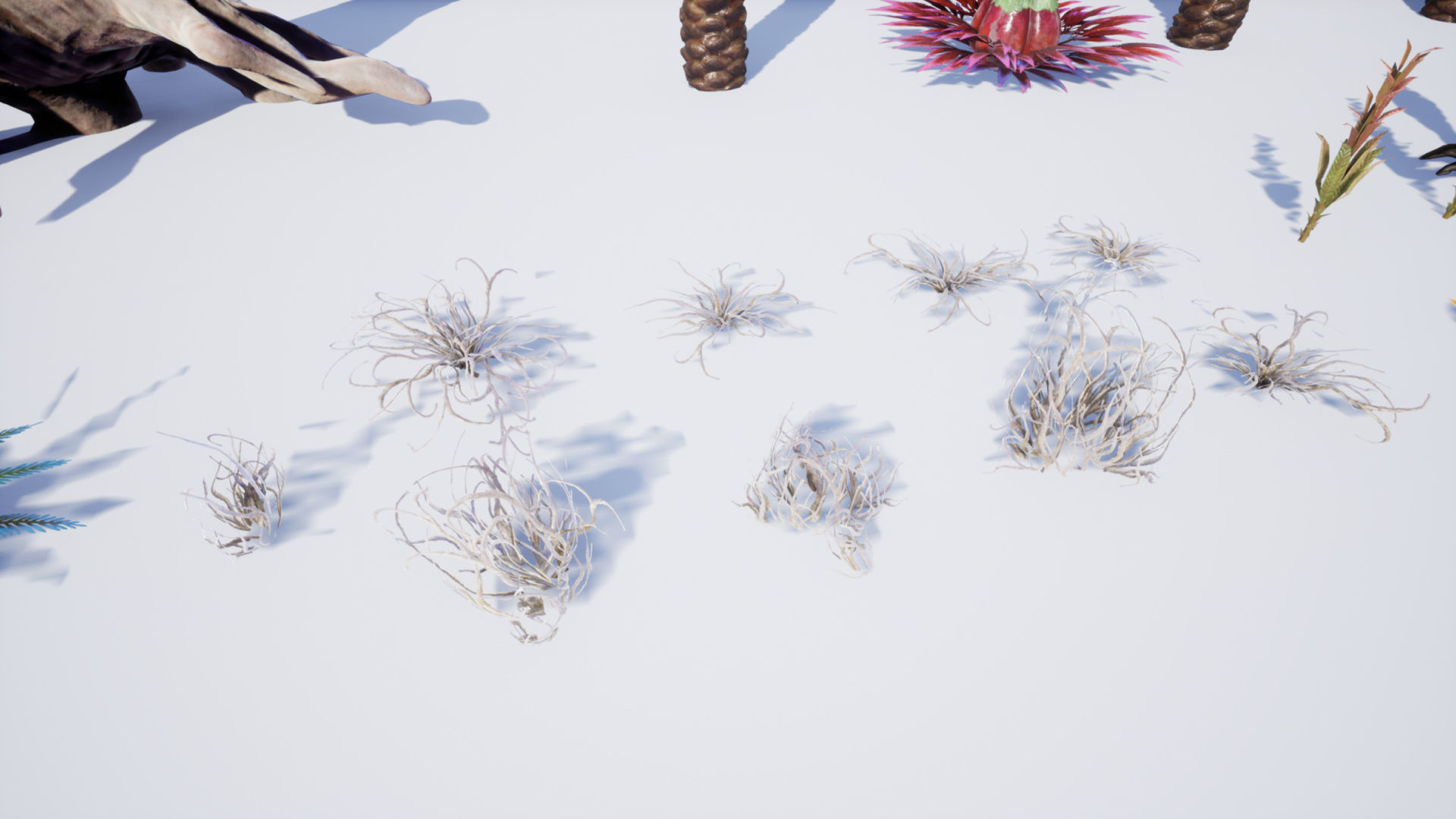 Tropical Alien Jungle - Fantasy Forest Environment - Unreal Low-poly 3D model_56