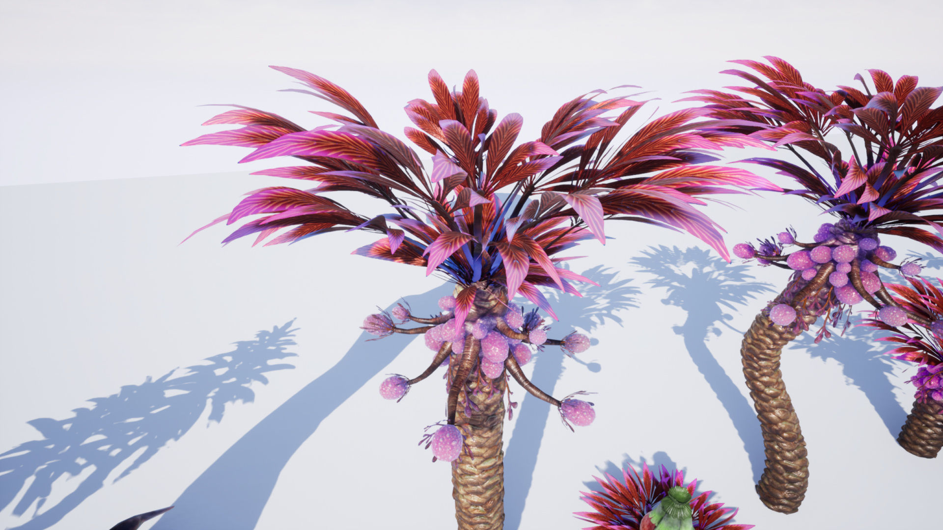 Tropical Alien Jungle - Fantasy Forest Environment - Unreal Low-poly 3D model_33