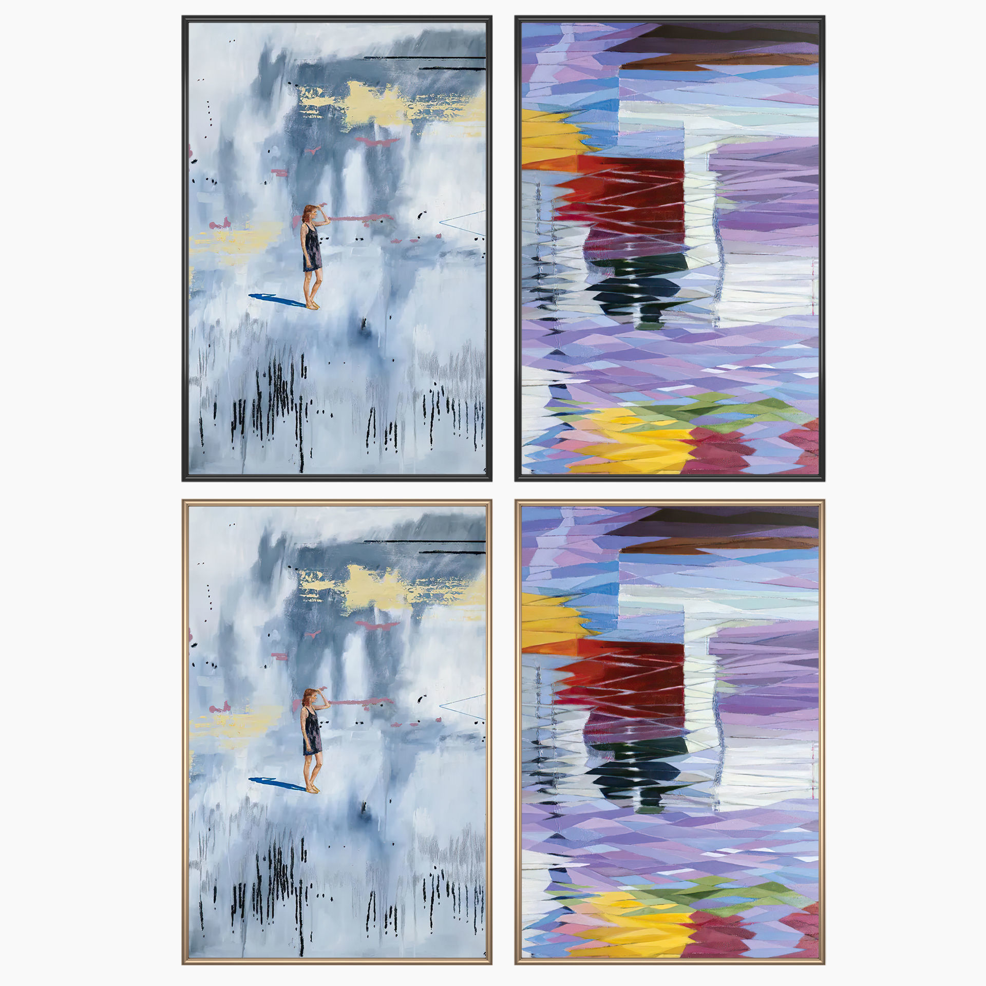 Wall Art Set 4090 3D model_1