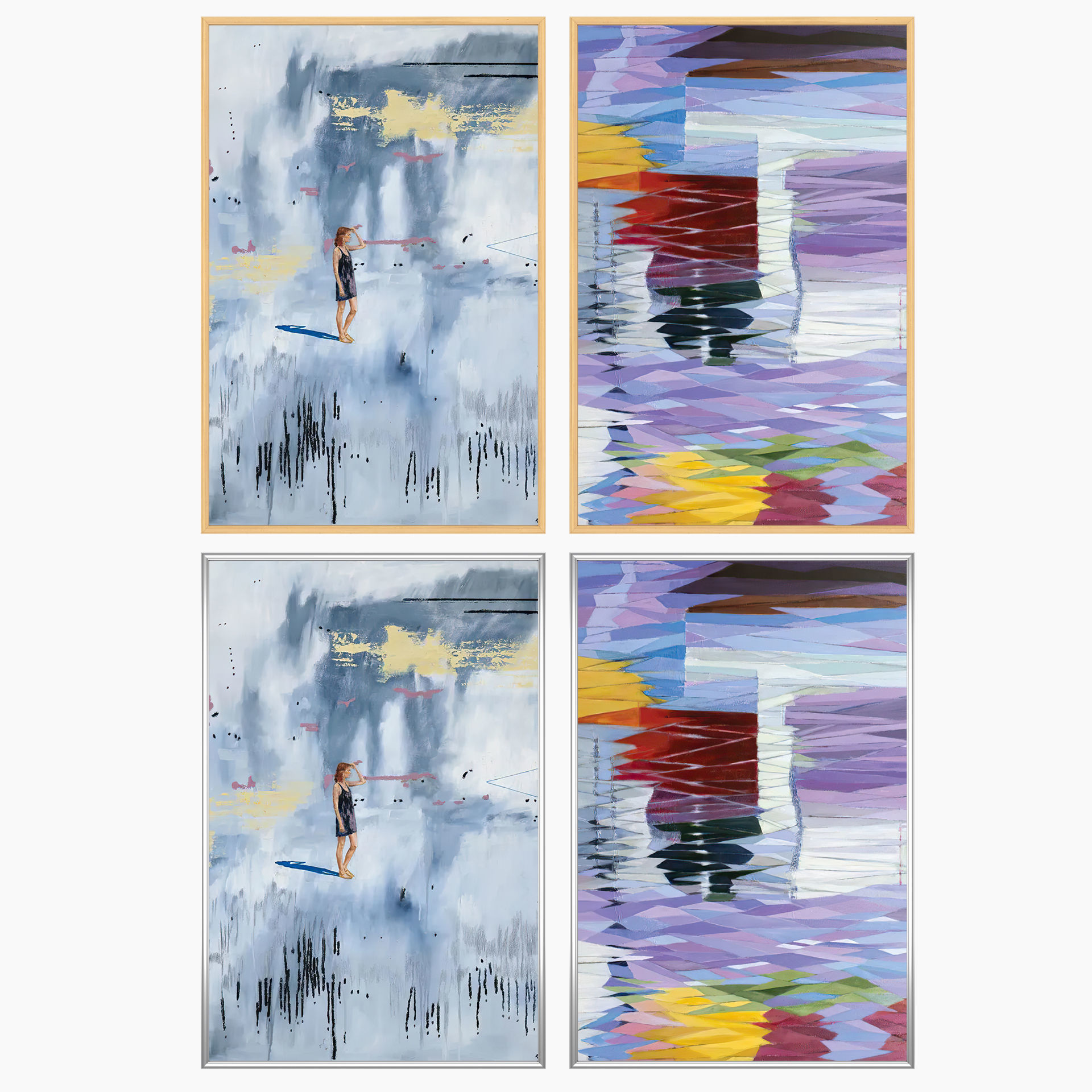 Wall Art Set 4090 3D model_2