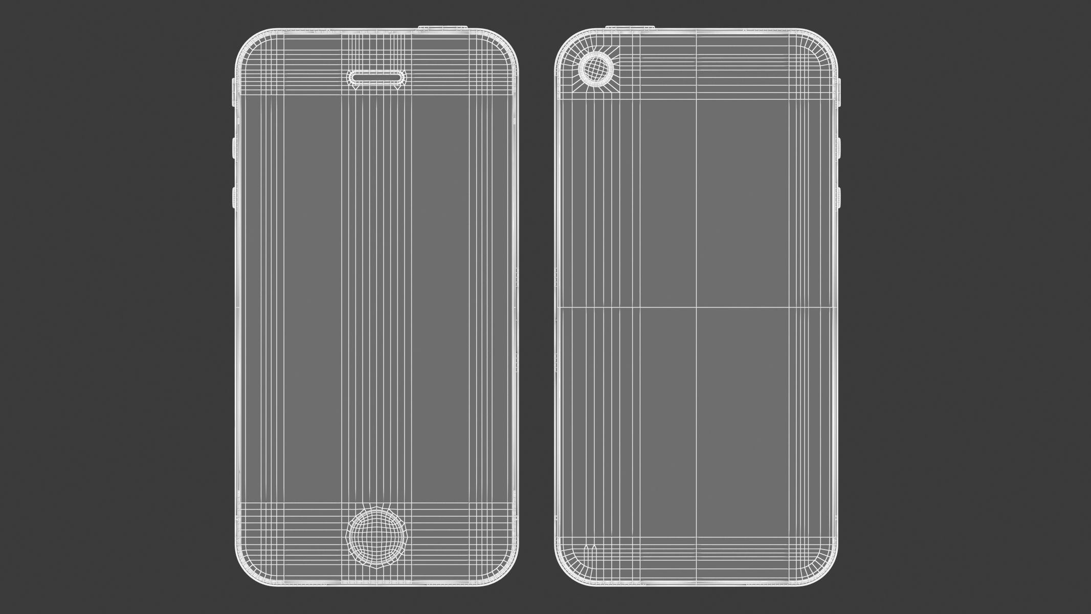 Apple iPhone 4S Black 3D model_10