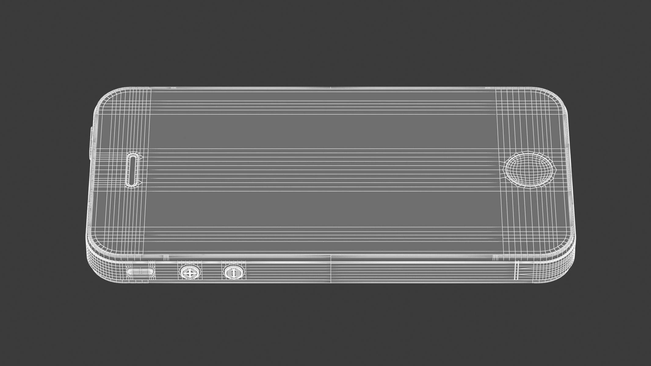 Apple iPhone 4S Black 3D model_13