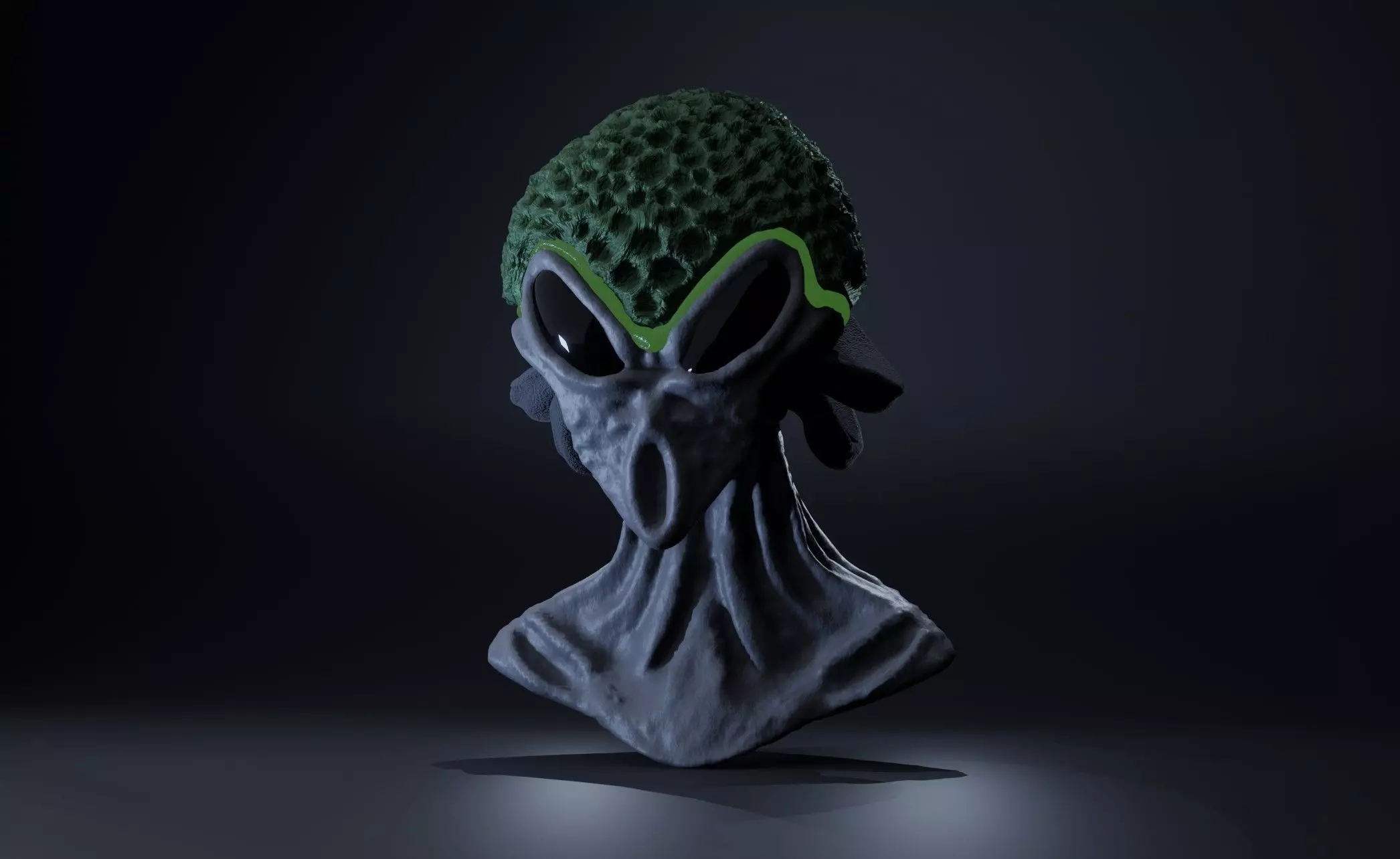 Alien Humanoid V01 3D model_0