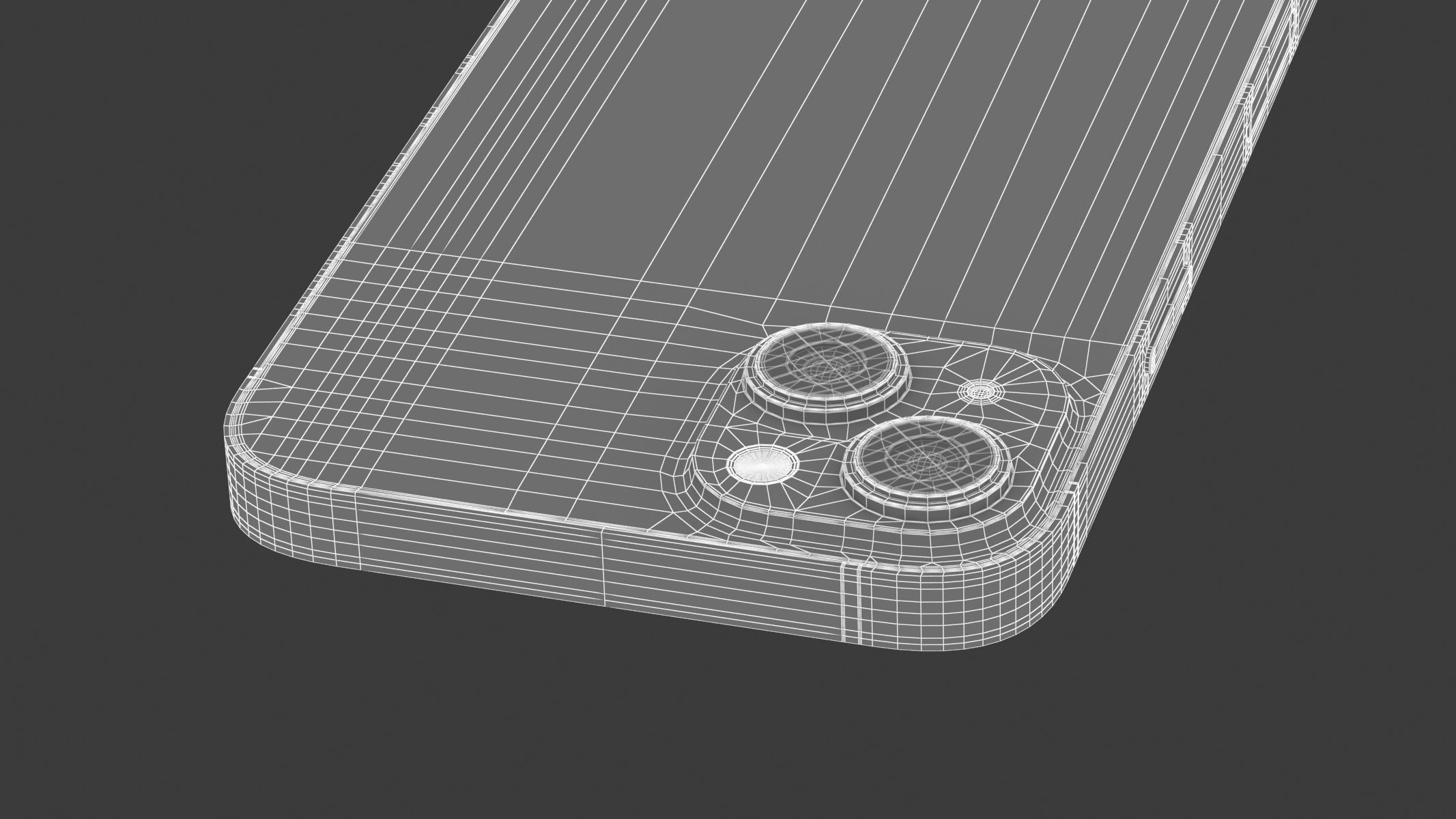 Apple iPhone 14 Plus Blue 3D model_16