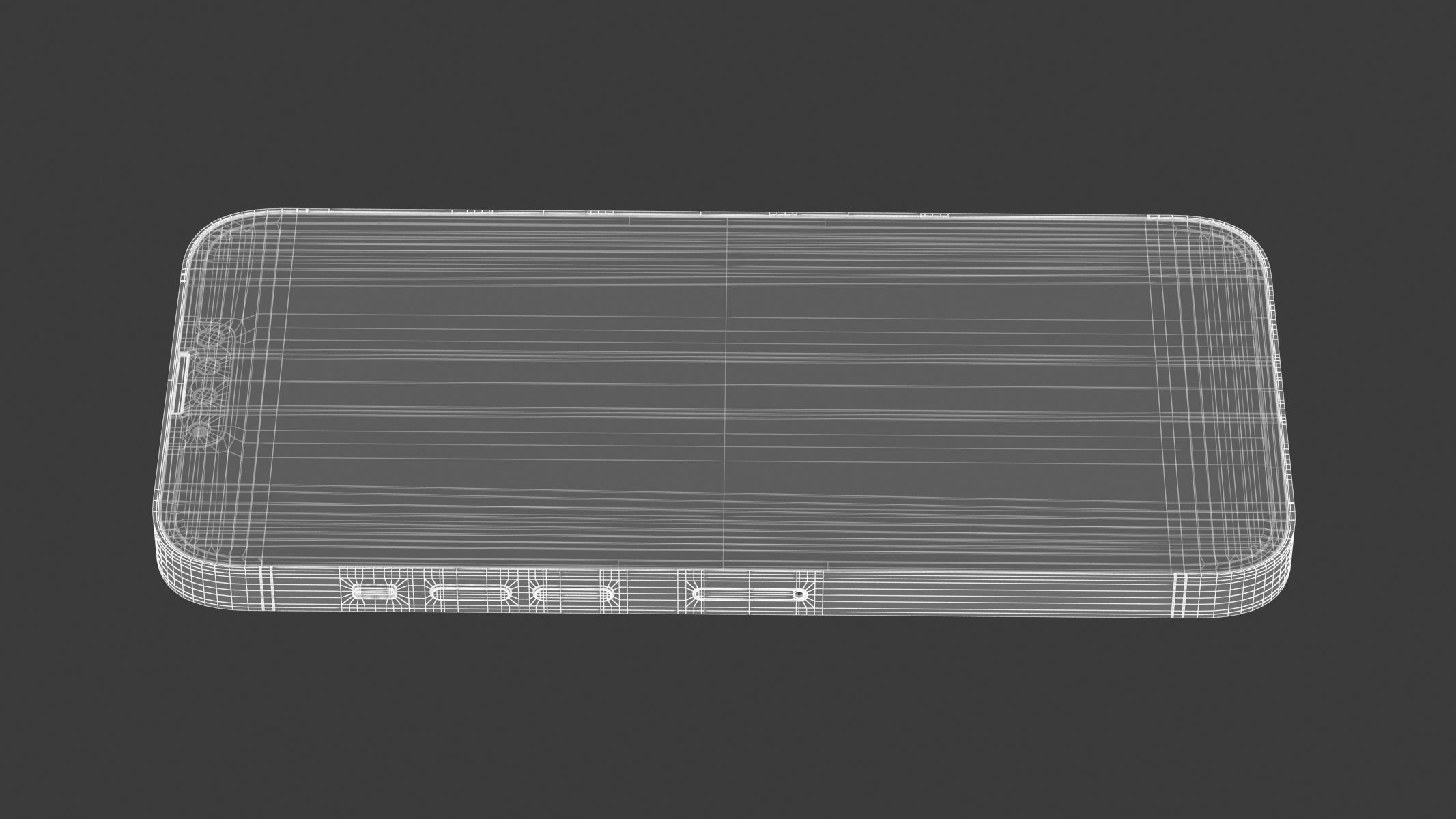 Apple iPhone 14 Plus Blue 3D model_13