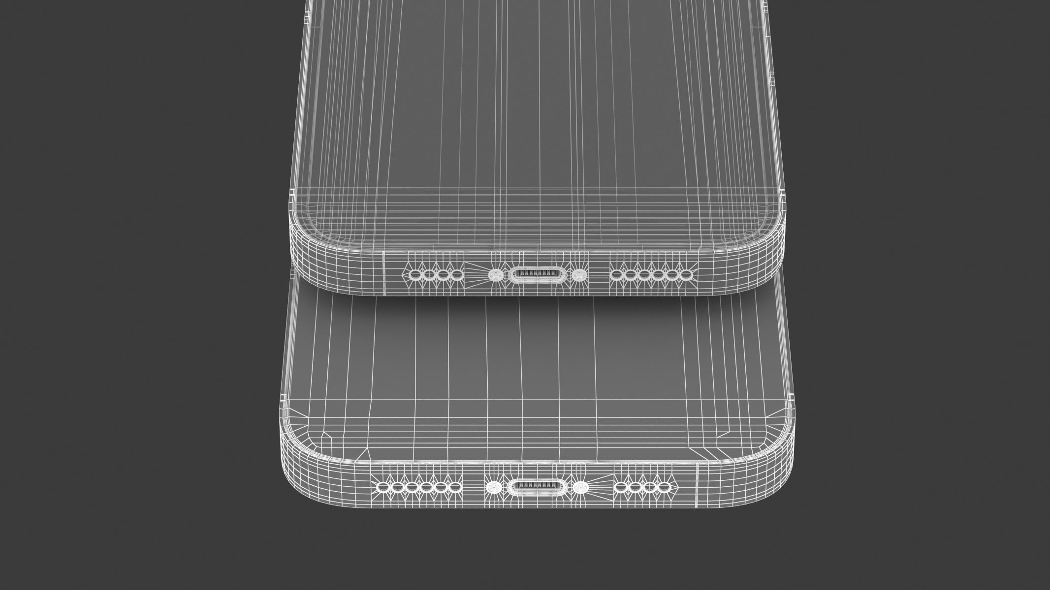 Apple iPhone 14 Plus Blue 3D model_19