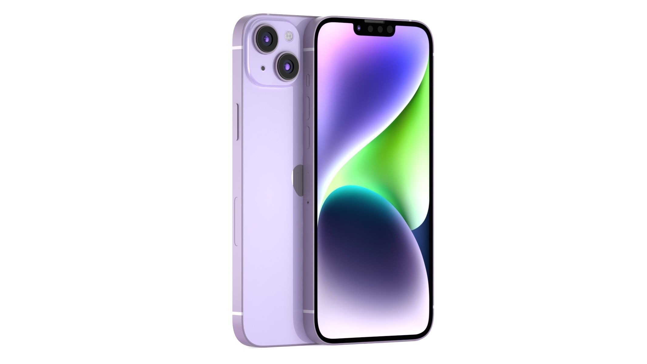 Apple iPhone 14 Plus Purple 3D model | CGTrader