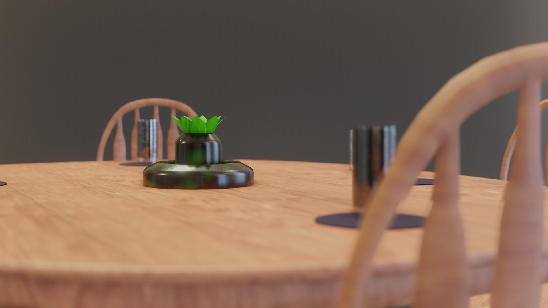 Table Set 3D model_7