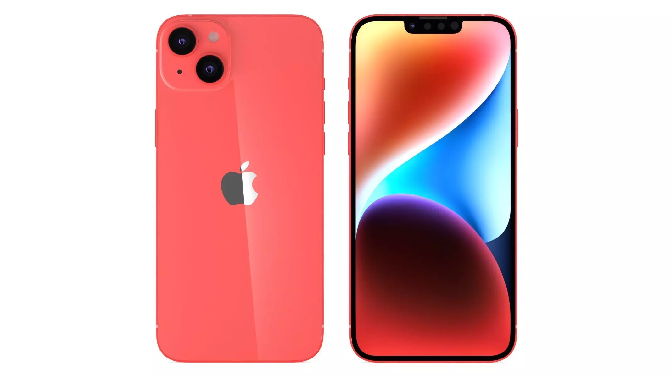 Apple iPhone 14 Plus Purple 3D model