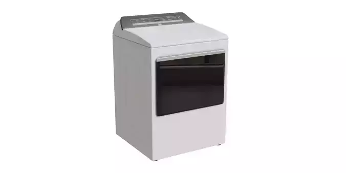 White Front Load Washing Machine