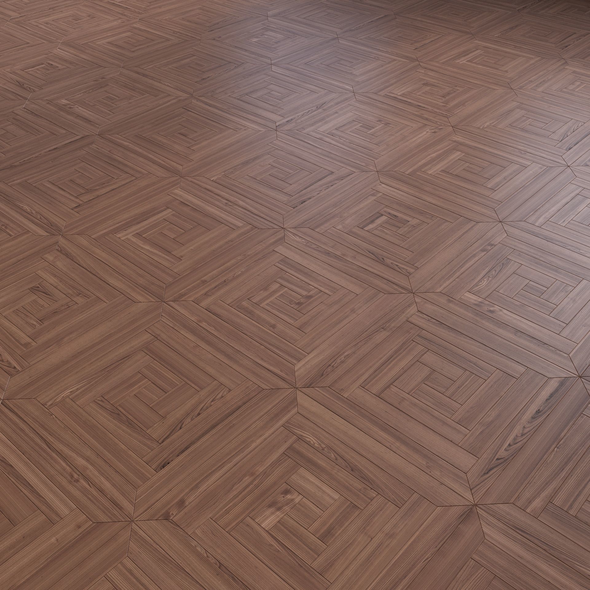 Parquet - Laminate - Wooden floor 4 in 1 3D model_11