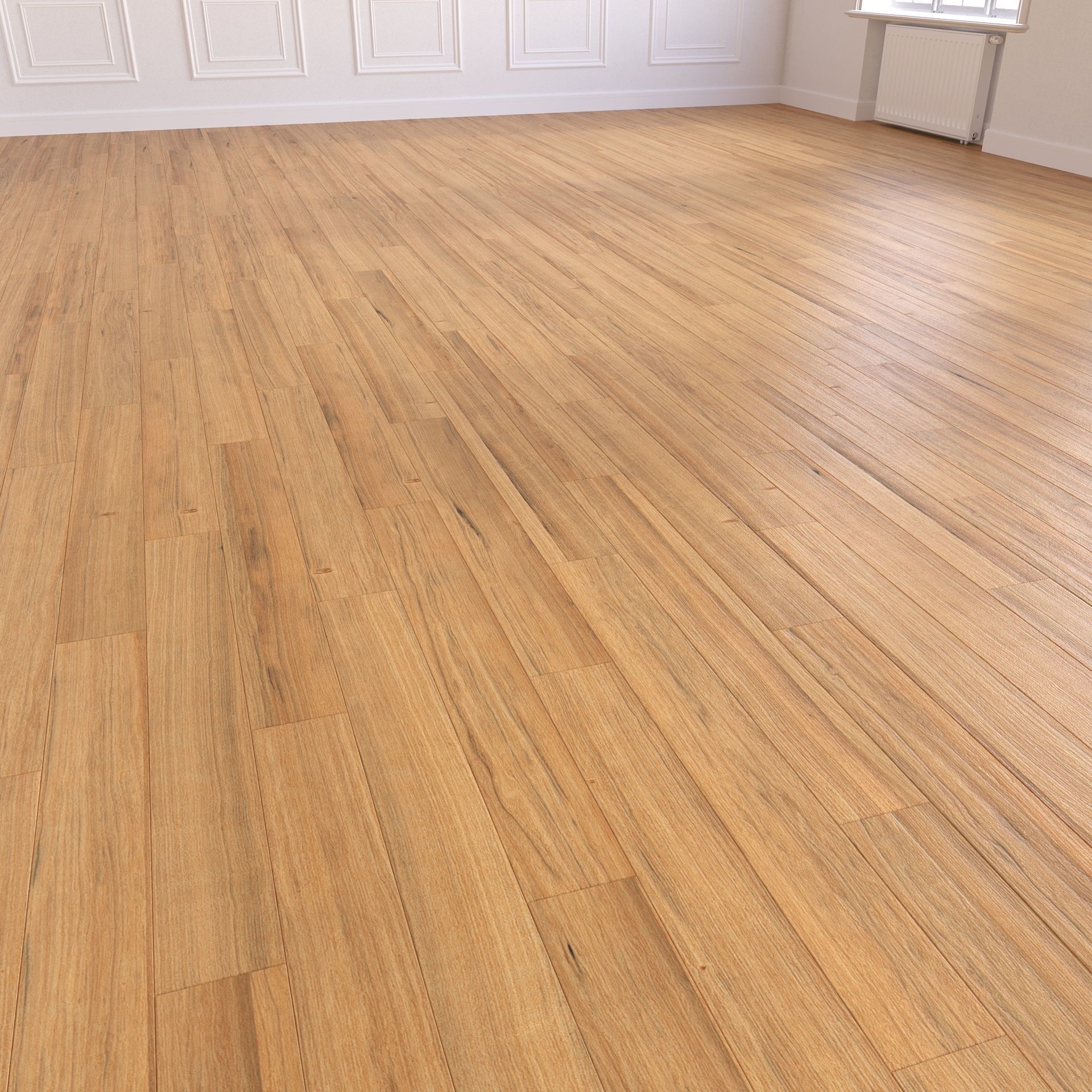 Parquet - Laminate - Wooden floor 4 in 1 3D model_17