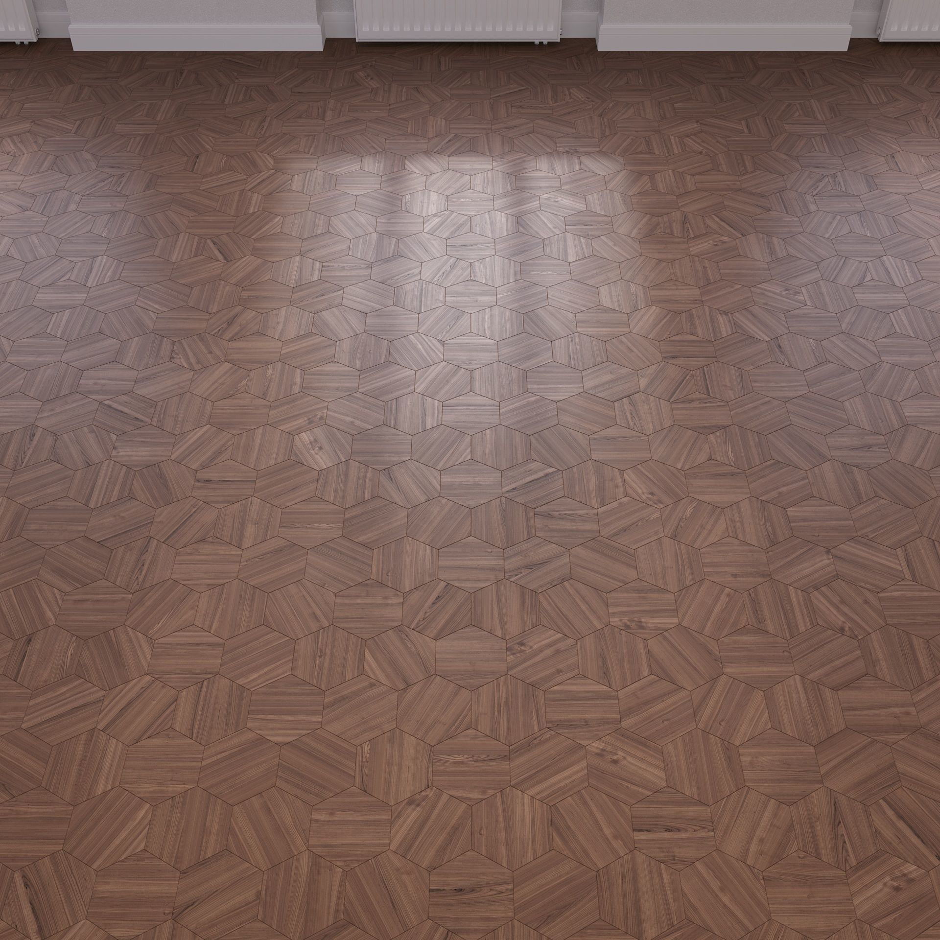 Parquet - Laminate - Wooden floor 4 in 1 3D model_14
