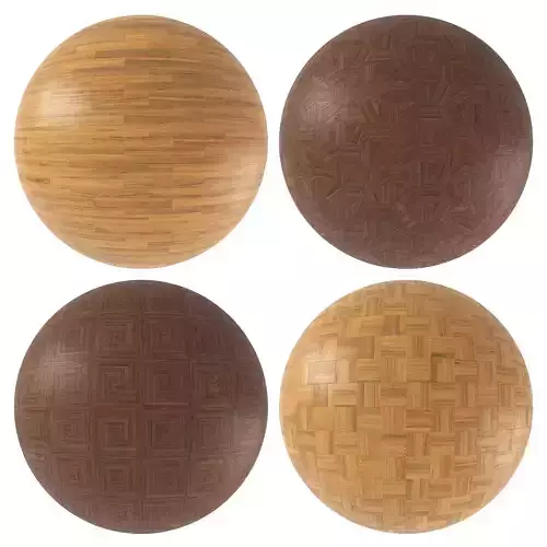 Parquet - Laminate - Wooden floor 4 in 1