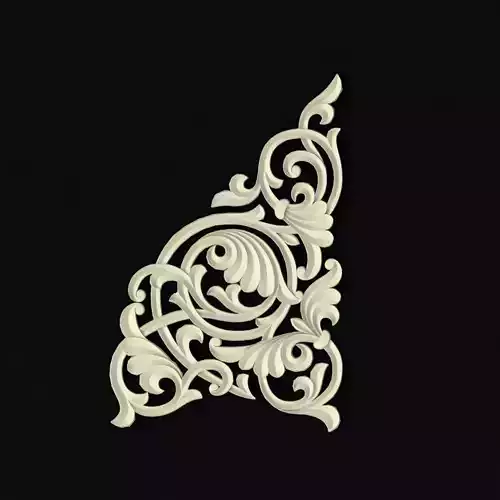 Central decor ornament for furniture