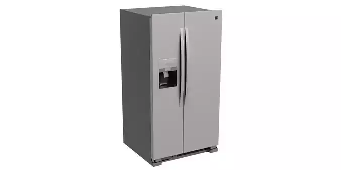 White 25 Cubic Feet Refrigerator