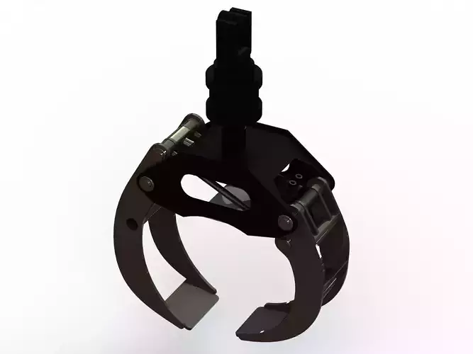 Hydraulic Grapple Free 3D model