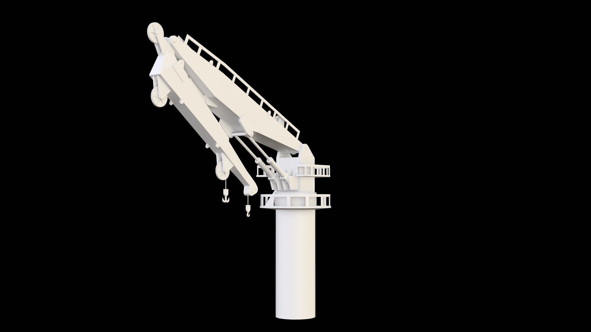 Crane Boom 3D print model_15
