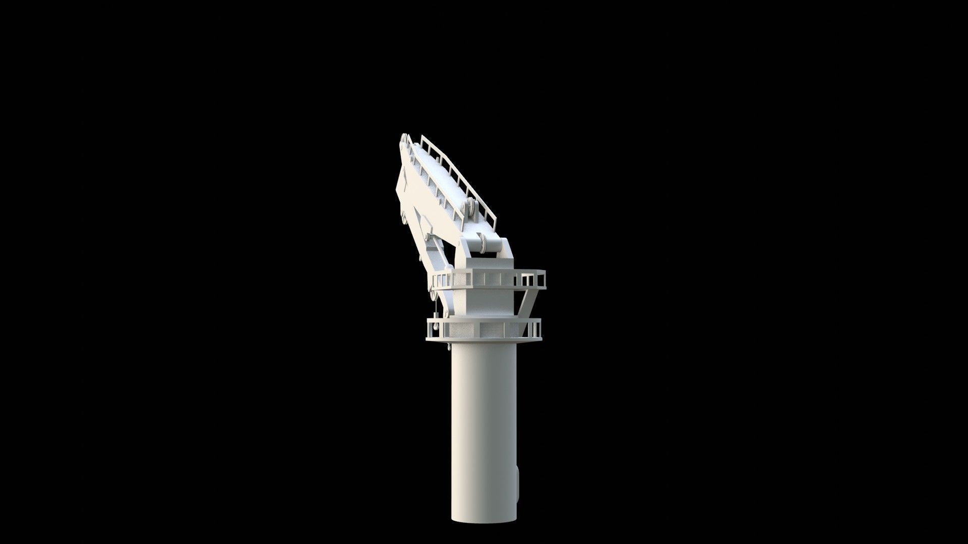 Crane Boom 3D print model_2