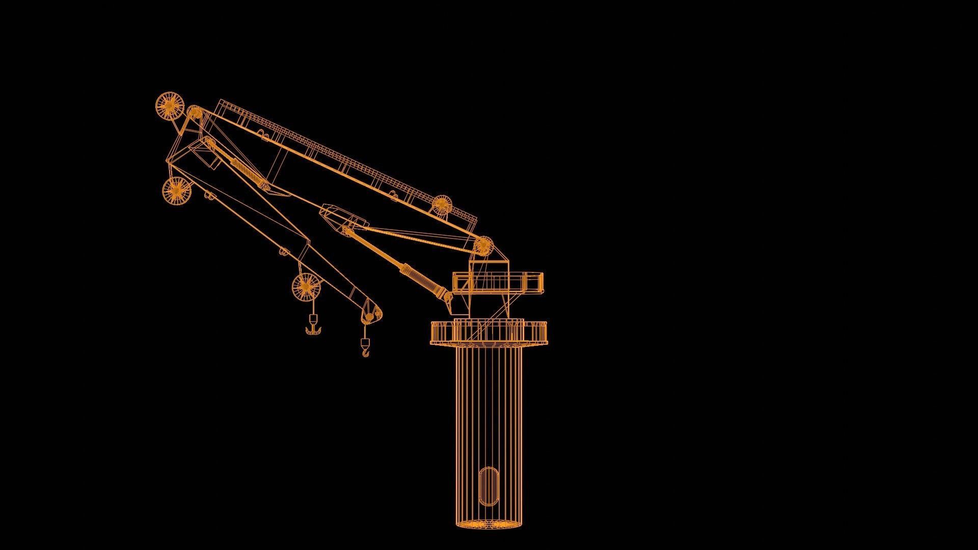 Crane Boom 3D print model_39