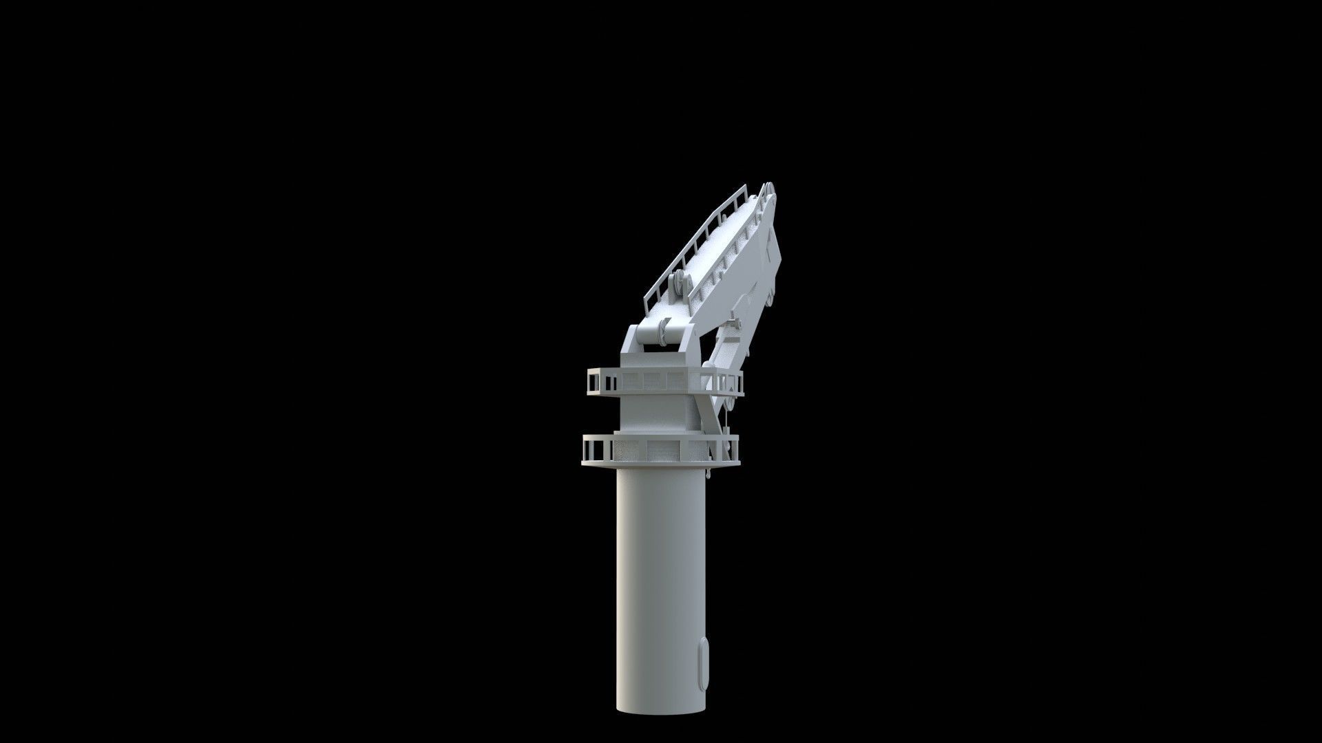 Crane Boom 3D print model_4