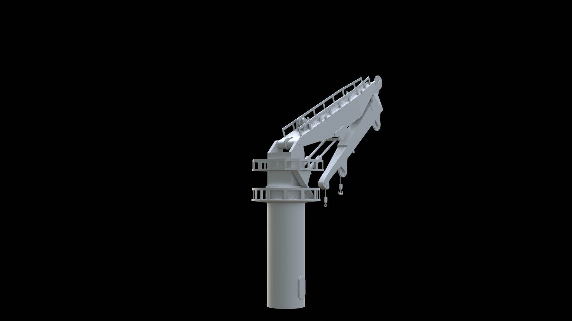 Crane Boom 3D print model_5