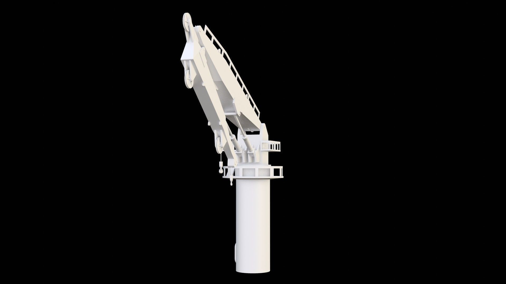 Crane Boom 3D print model_12