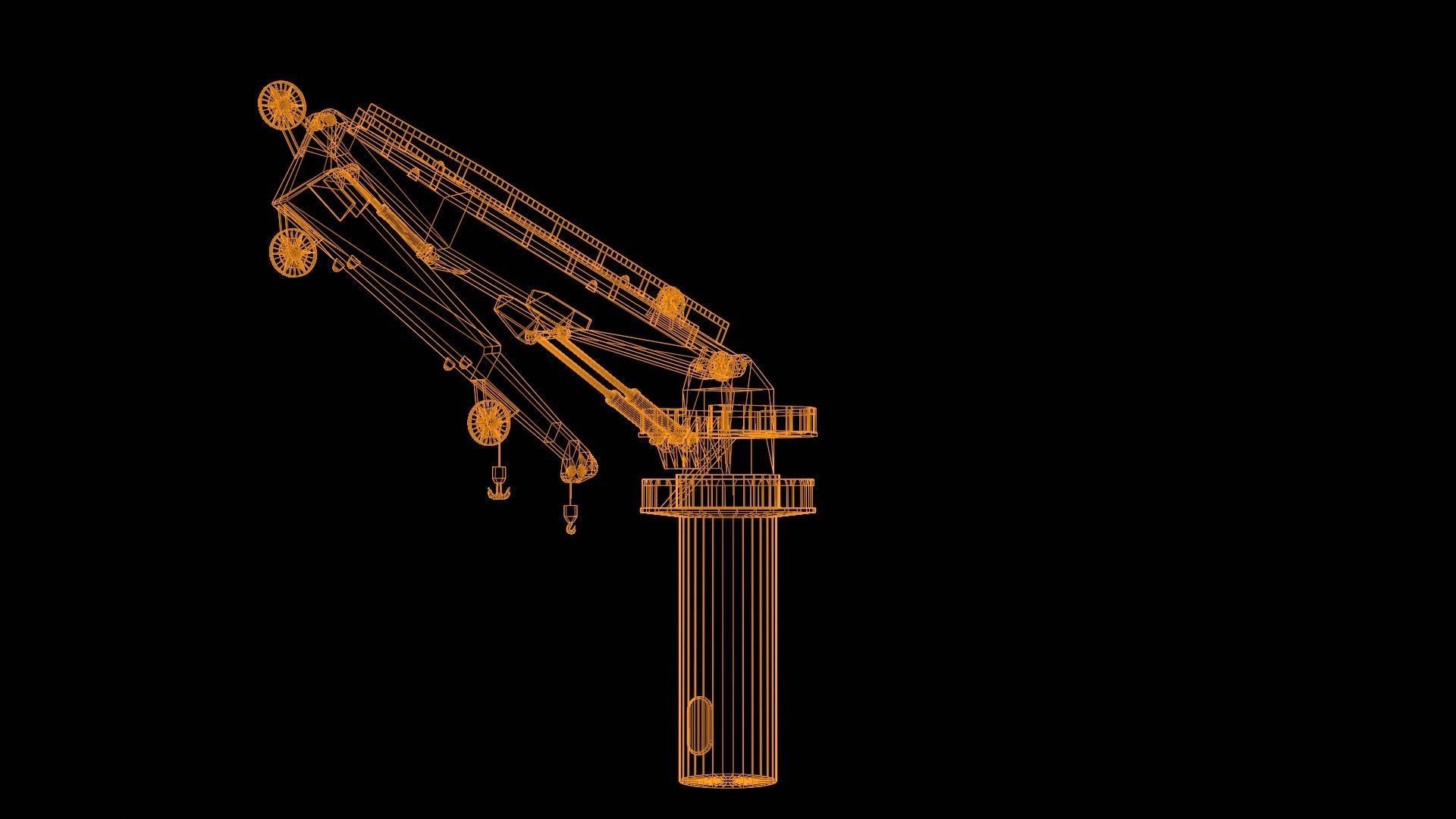 Crane Boom 3D print model_37