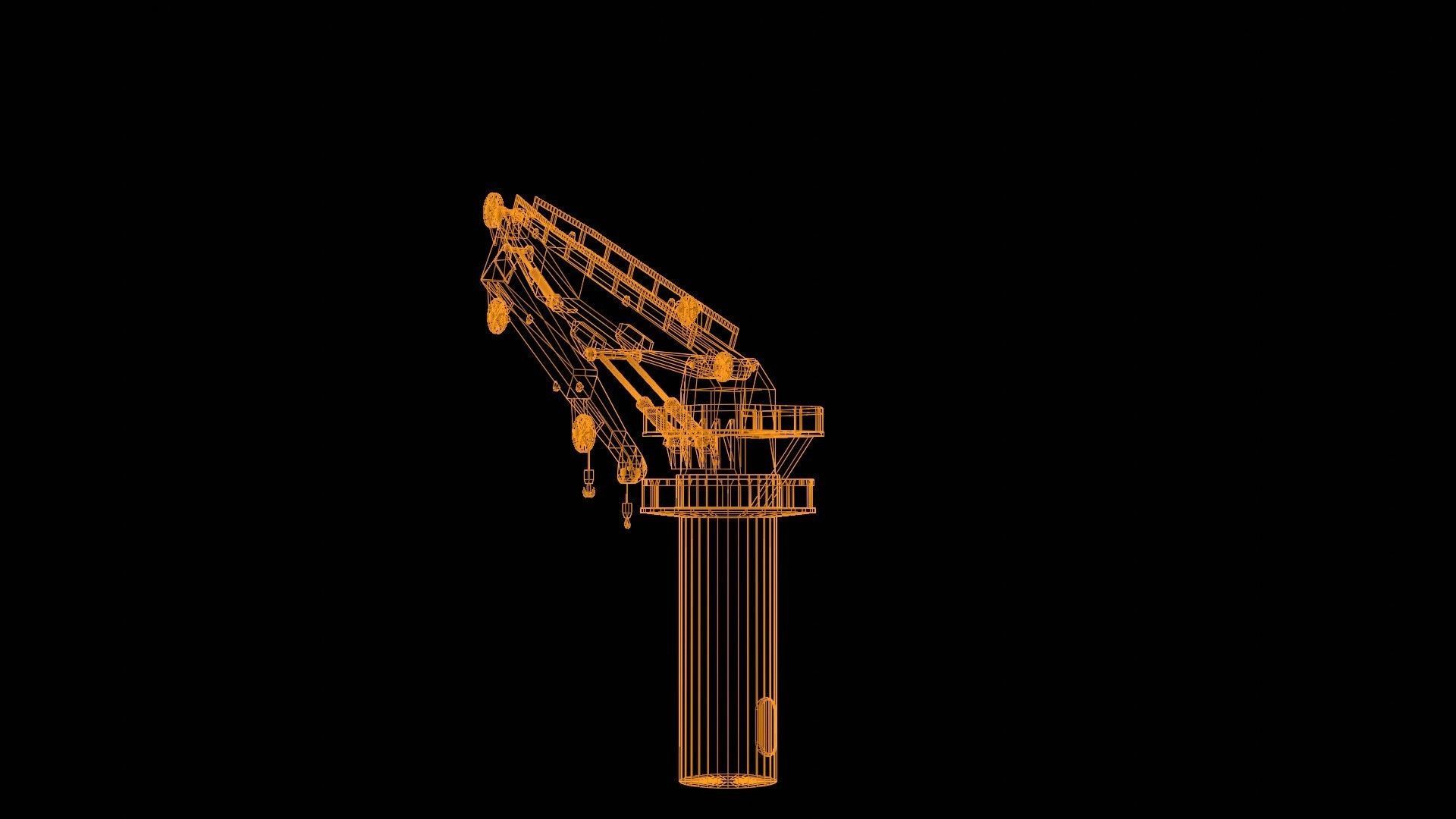 Crane Boom 3D print model_42