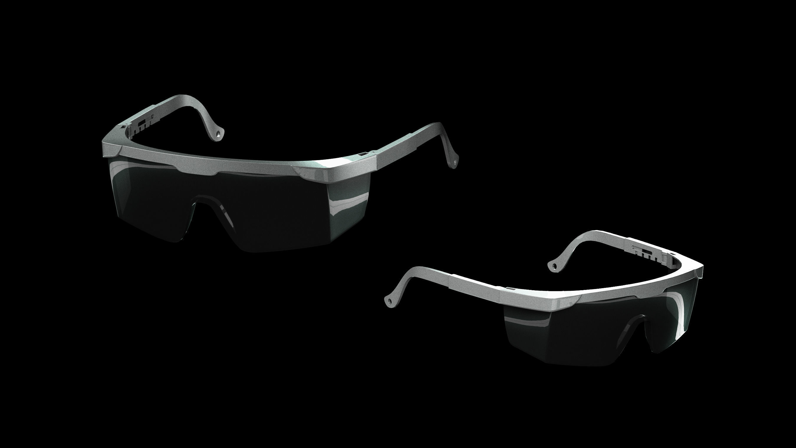 Basemesh Eyeglasses Collection 3D model_72