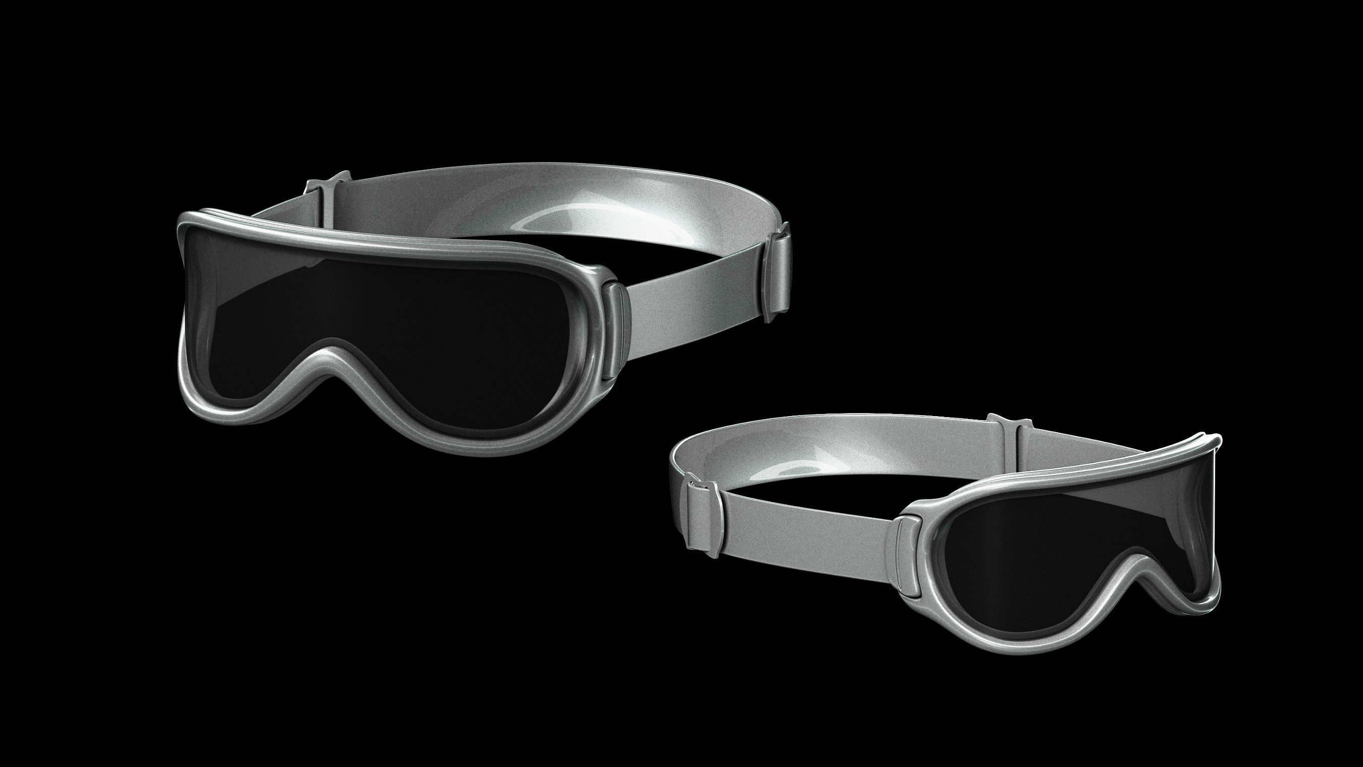 Basemesh Eyeglasses Collection 3D model_15