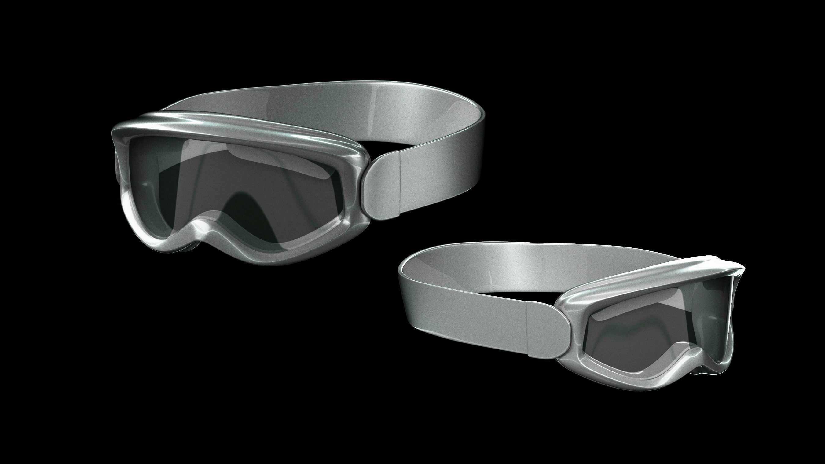 Basemesh Eyeglasses Collection 3D model_13