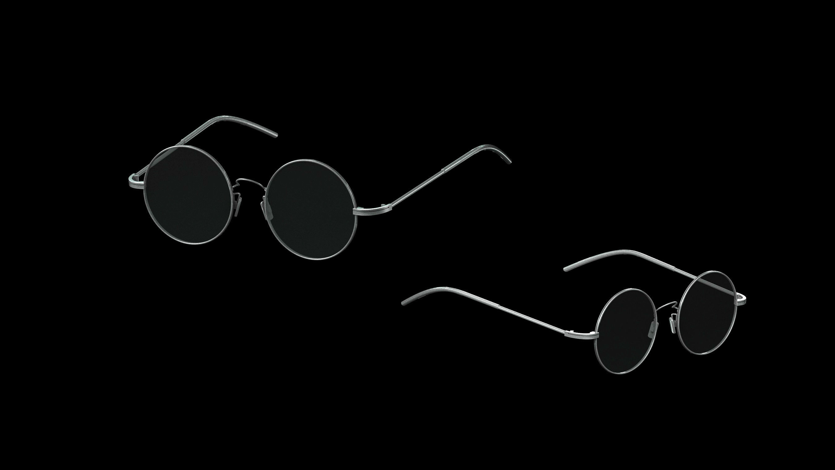 Basemesh Eyeglasses Collection 3D model_51