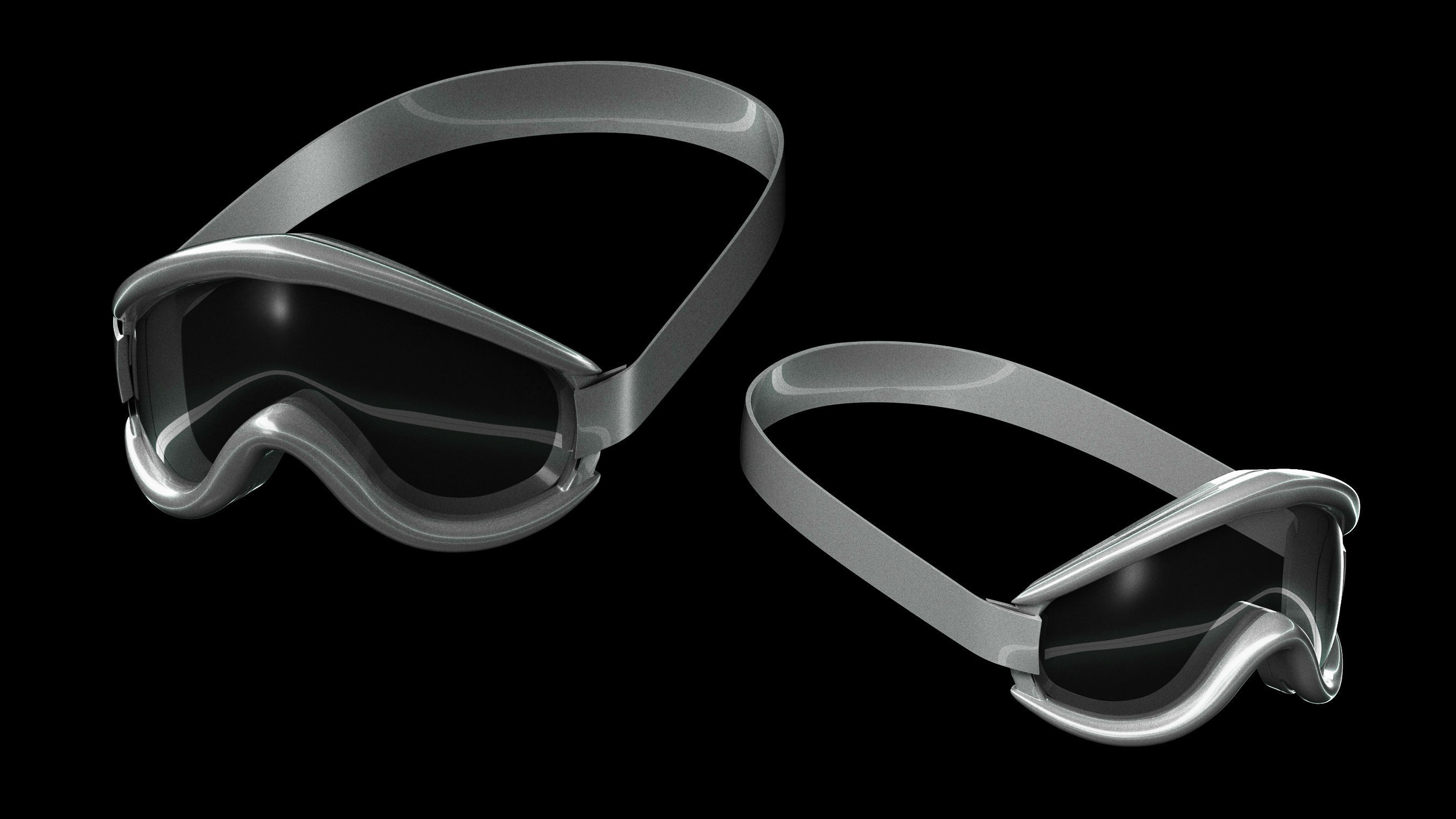 Basemesh Eyeglasses Collection 3D model_16